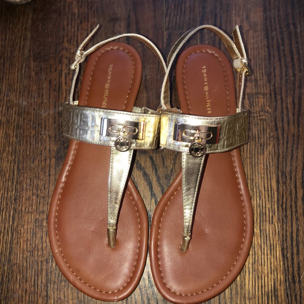 Gold Sandals